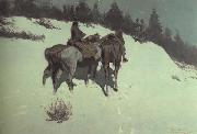 A Reconnaissance (mk43) Frederic Remington